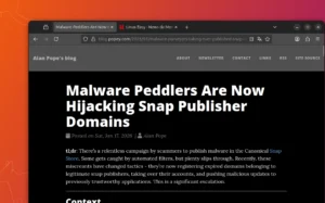 ubuntu snap malware