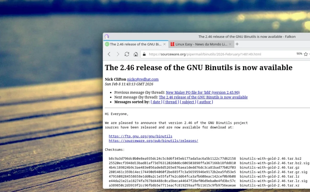 GNU Binutils 2.46