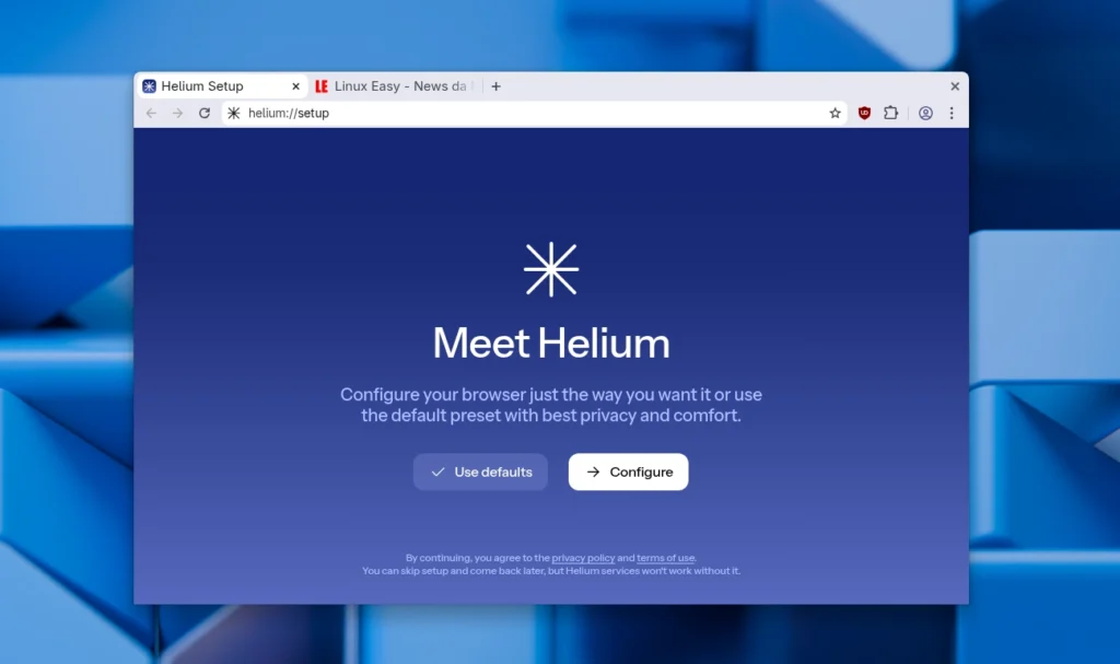 Helium Browser