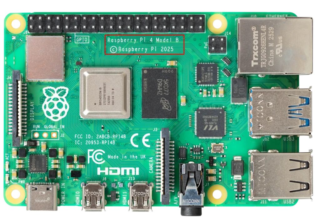 Raspberry Pi 4 Model B v1.5