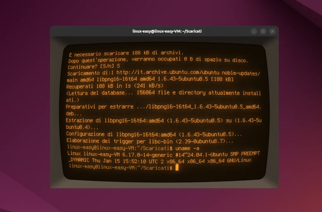 cool retro term linux