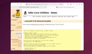 coreutils gnu