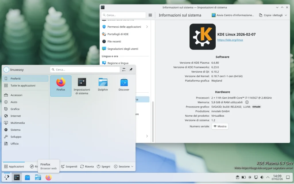 kde linux 6.7