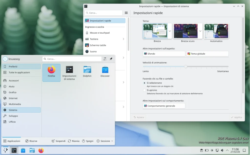 kde plasma 6.7 dev