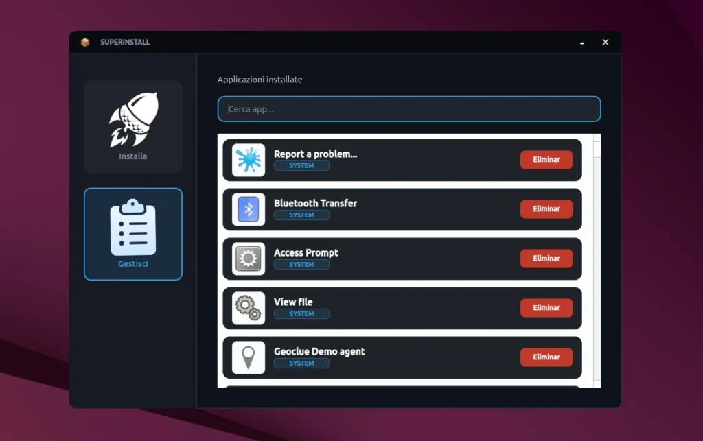 superinstall ubuntu settings