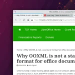 Perché OOXML non è uno standard per i documenti d’ufficio secondo la Document Foundation