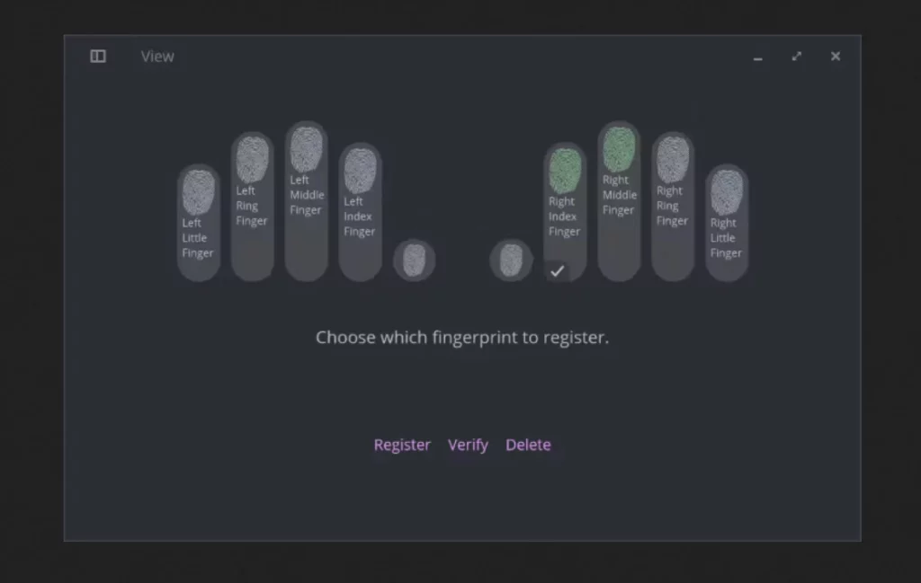 COSMIC Utils Enroll porta la gestione delle impronte digitali su Linux
