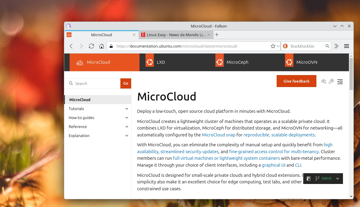 Canonical MicroCloud