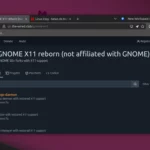 Nasce GNOME X11: un fork di GNOME 50 che ripristina il supporto a X11