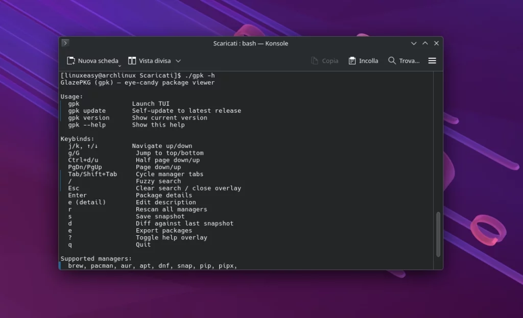 GlazePKG unifica 34 package manager in una sola dashboard TUI