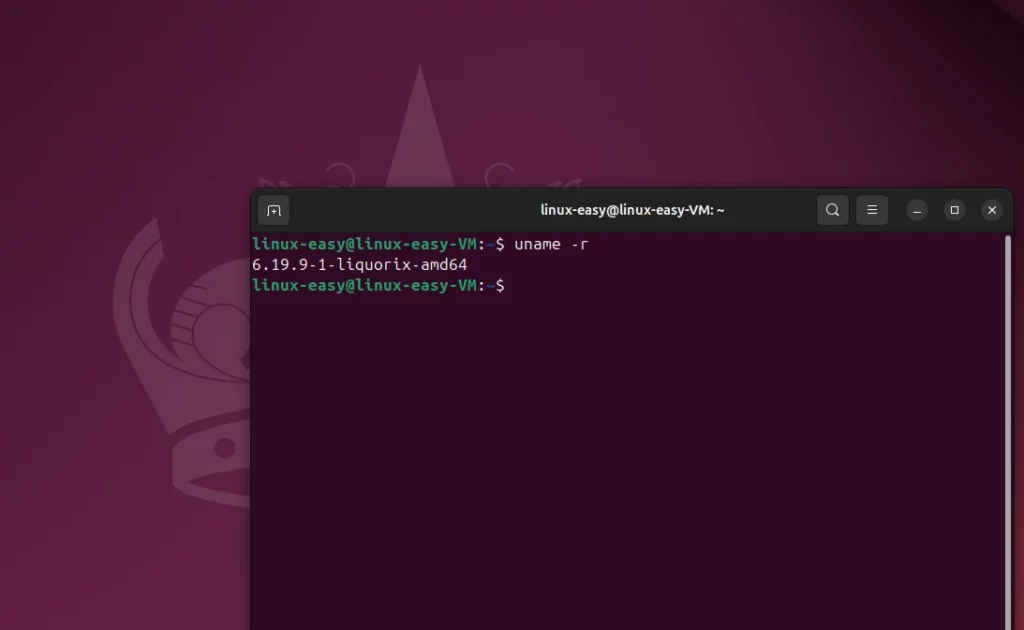 Liquorix Kernel 6.19