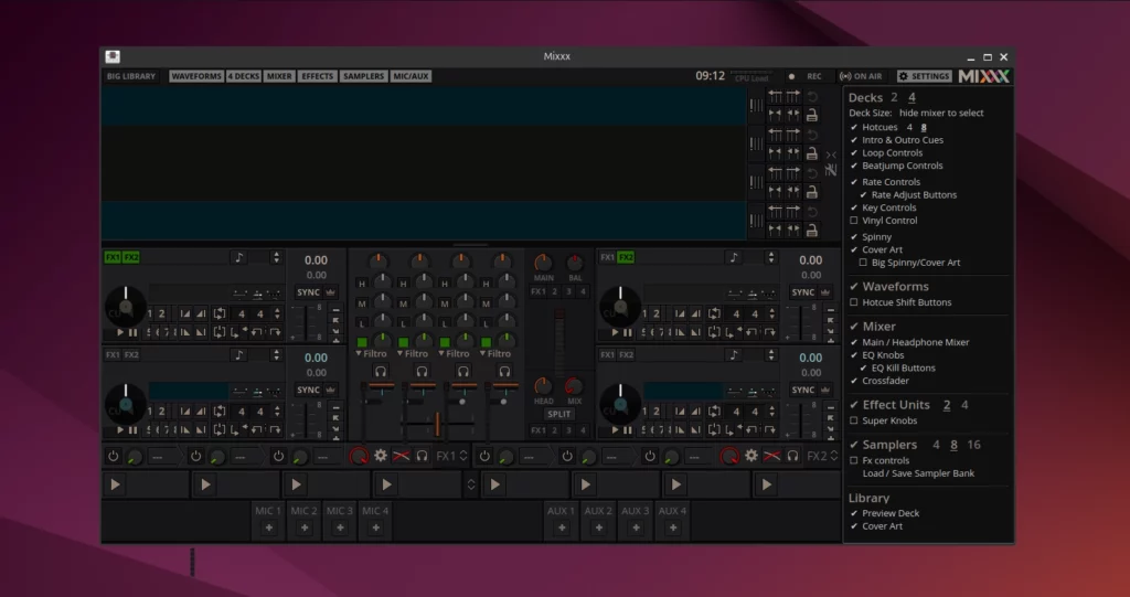 Mixxx Linux