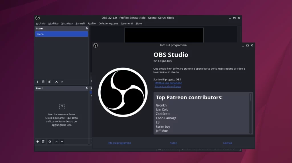 OBS Studio 32.1