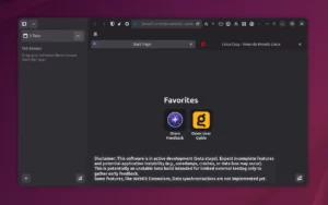Orion Browser Linux