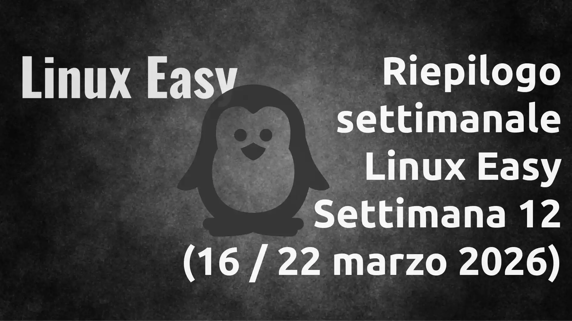 Riassunto Settimana 12 Linux Easy