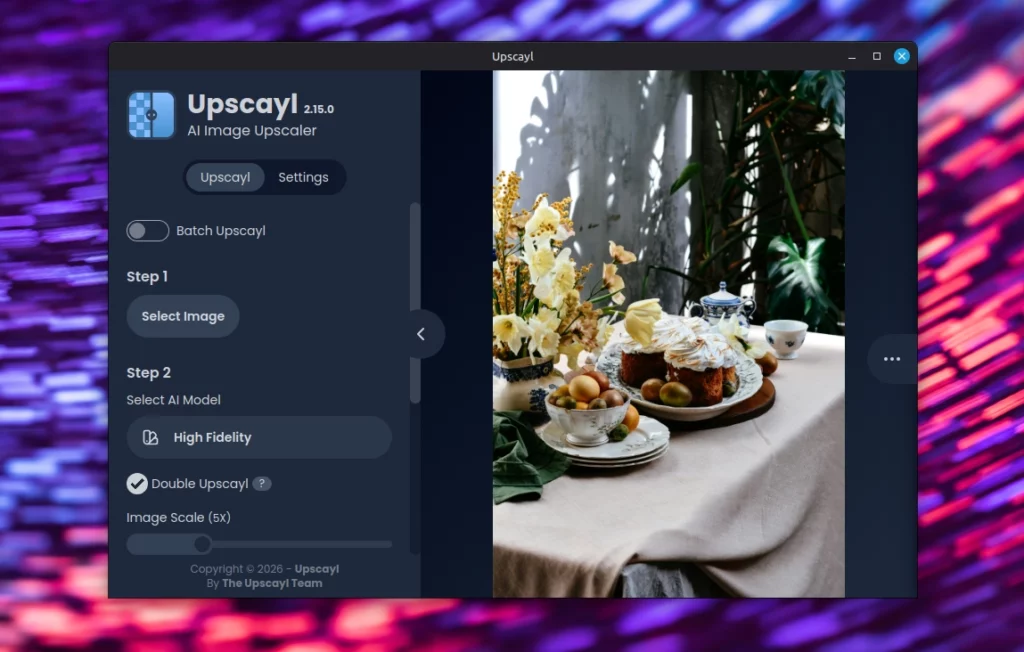 Upscayl porta l’upscaling AI a un nuovo livello