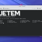 fuetem‑arch la console TUI per la manutenzione di Arch Linux