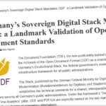 La Germania conferma ODF come standard obbligatorio