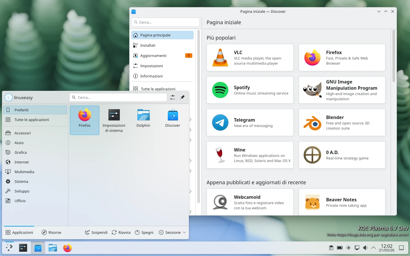 kde 6.7 dev