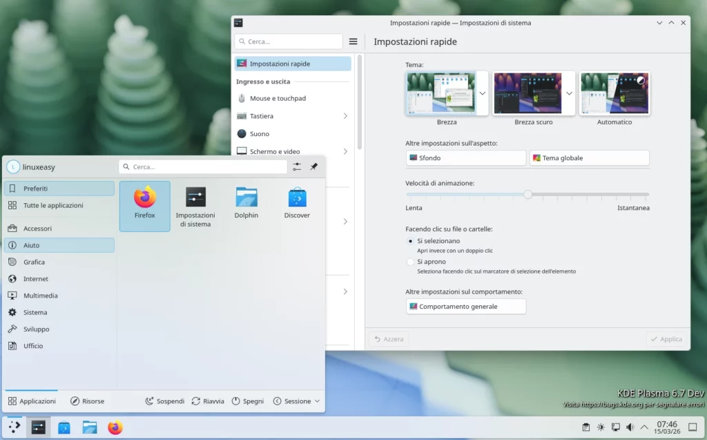 kde plasma 6.7 dev