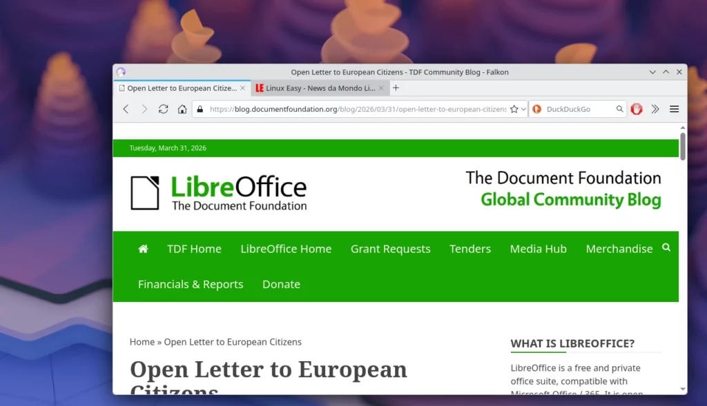 libreoffice unione europea
