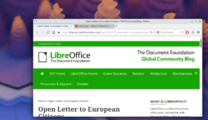 libreoffice unione europea