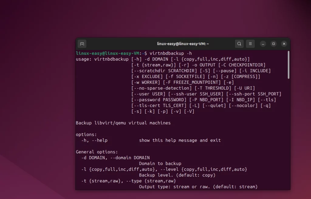 virtnbdbackup il tool moderno per backup online delle VM KVM/QEMU