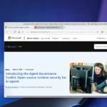 Microsoft presenta l’Agent Governance Toolkit per la sicurezza runtime degli agenti AI