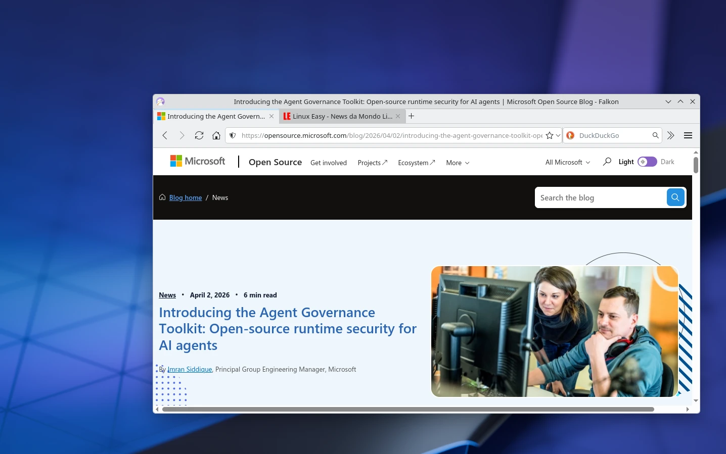 Microsoft Agent Governance Toolkit