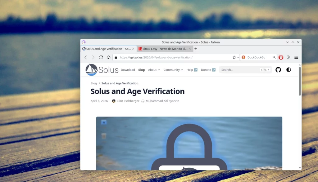 Solus and Age Verification