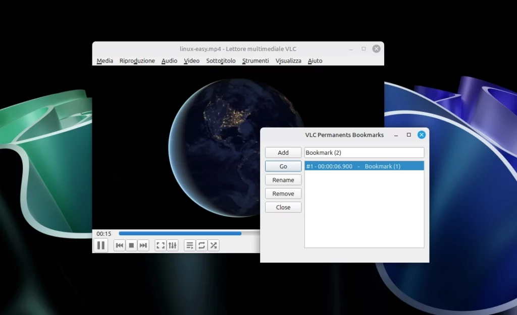 VLC Permanents Bookmarks