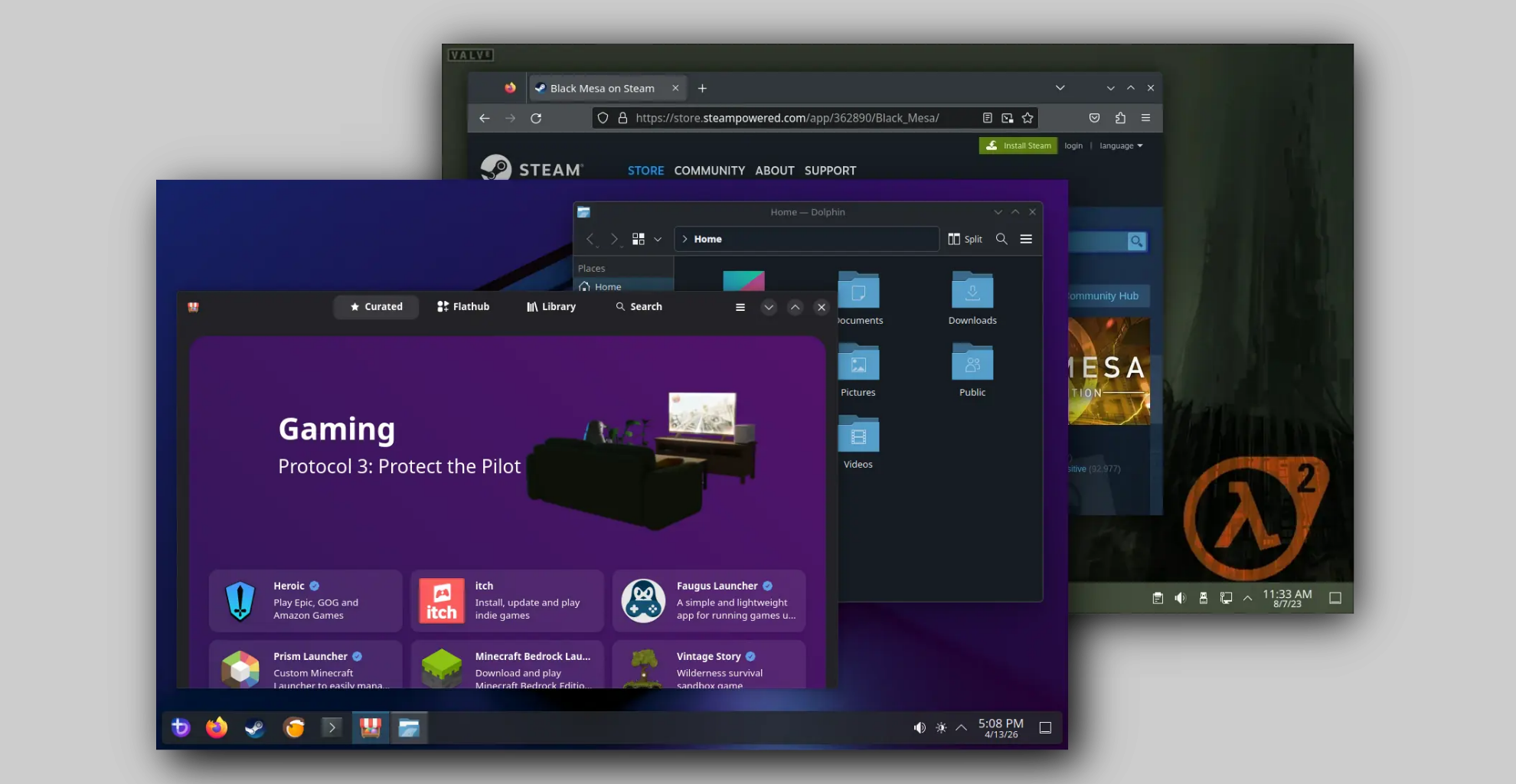 Bazzite Linux 44 porta GNOME 50, KDE Plasma 6.6 e un setup gaming più leggero
