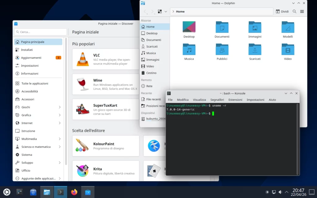 kubuntu 26.04 Apps