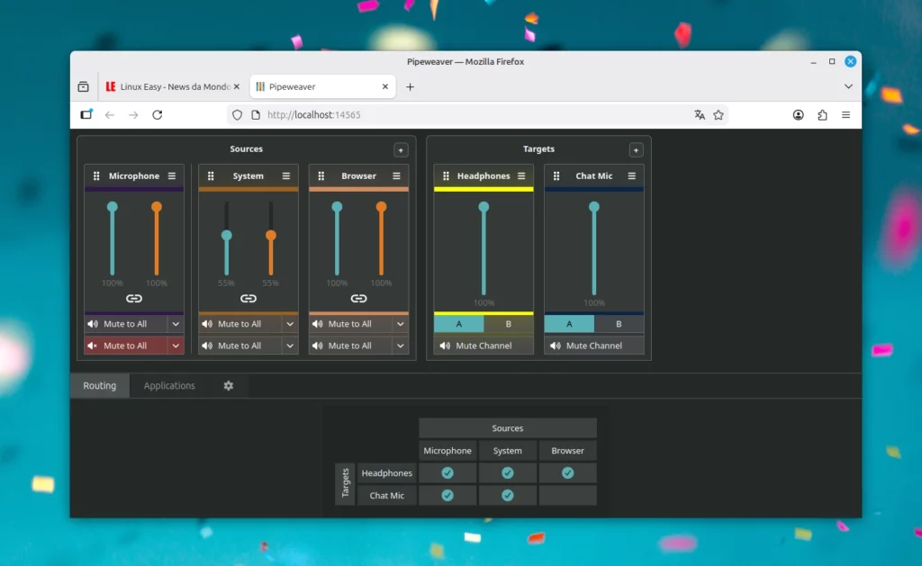pipeweaver web browser