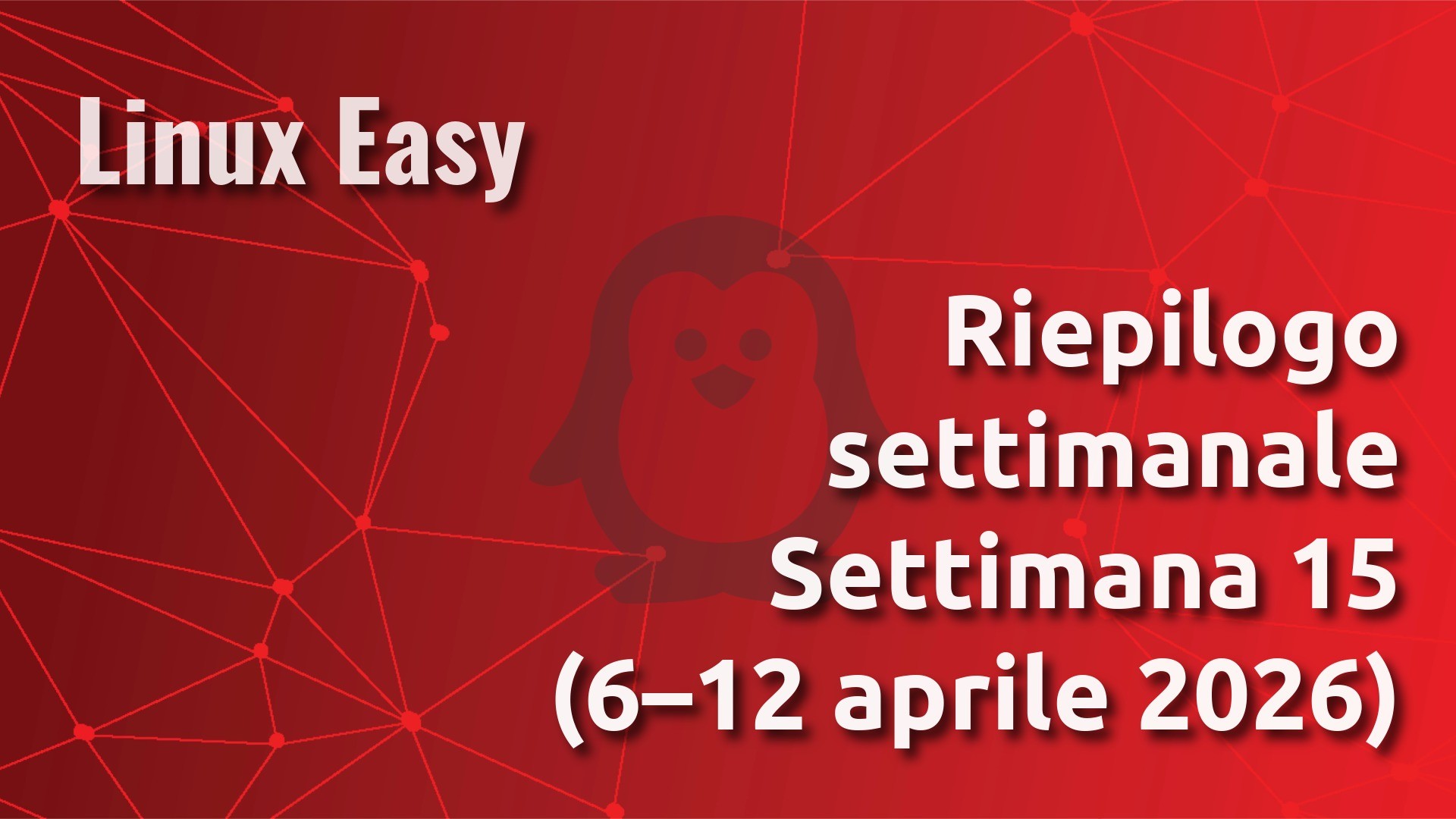 riepilogo linux easy settimana 15