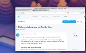 zorinos verifica eta