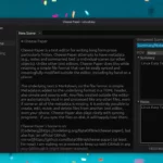 Cheese Paper editor Markdown pensato per scrittura narrativa lunga
