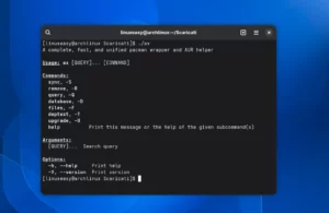 Scopri di più sull'articolo Ax un AUR helper moderno per Arch Linux veloce e sicuro