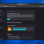 Firefox 153 Nightly introduce una nuova interfaccia per le impostazioni