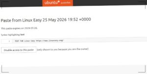 Scopri di più sull'articolo Canonical chiude Ubuntu Pastebin dopo 18 anni