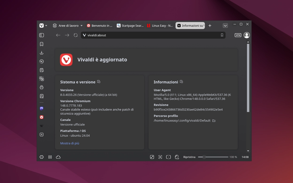 Scopri di più sull'articolo Vivaldi 8.0 rivoluziona il browser con il nuovo design Unified