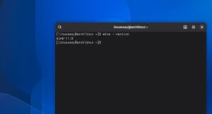wine 11.9 linux