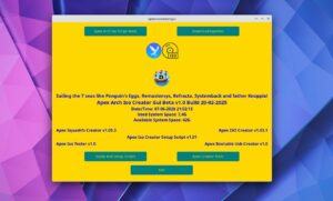 Scopri di più sull'articolo Apex ISO Creator Gui: creare una ISO Arch personalizzata con semplicità