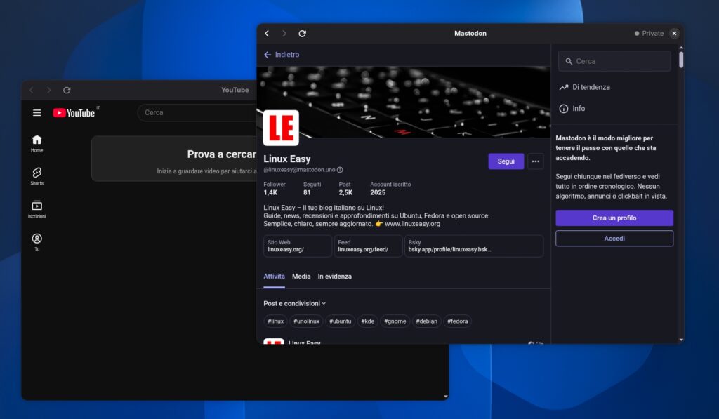 GNOME Quick Web Applicazioni