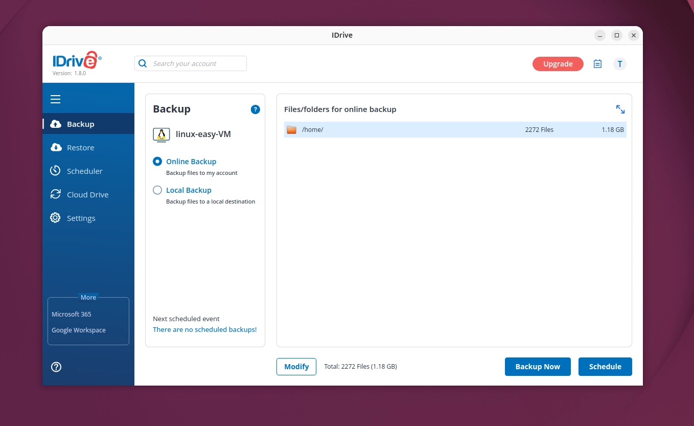 Scopri di più sull'articolo IDrive per Linux: backup immediato e sicuro con 10 GB gratuiti