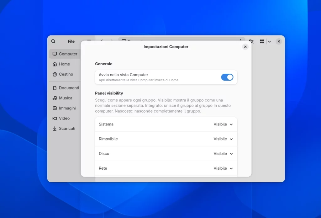 My Computer per Nautilus migliora la gestione di dischi e risorse in GNOME Files