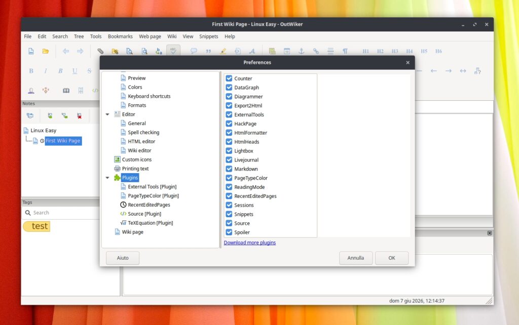 OutWiker Plugins