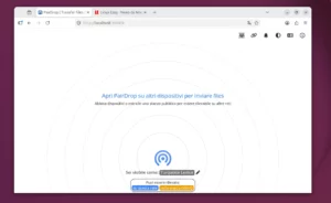 Scopri di più sull'articolo PairDrop condivisione file nel browser, semplice e multipiattaforma