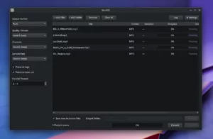 Scopri di più sull'articolo SonifiQ il convertitore audio multi‑threaded veloce e moderno per Linux