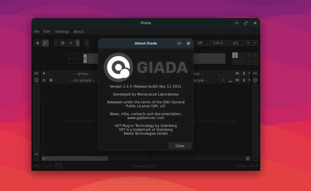 Giada 1.5.0 Leshy: il nuovo motore di timing tick-based per la produzione musicale live